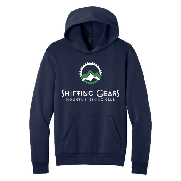 Port & Co™ Youth Easy Fleece Pullover Hooded Sweatshirt - Printed Logo Thumbnail
