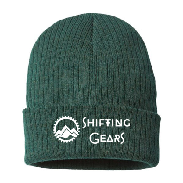 Atlantis Headwear - Sustainable Rib Cuffed Beanie - Embroidered Logo Thumbnail