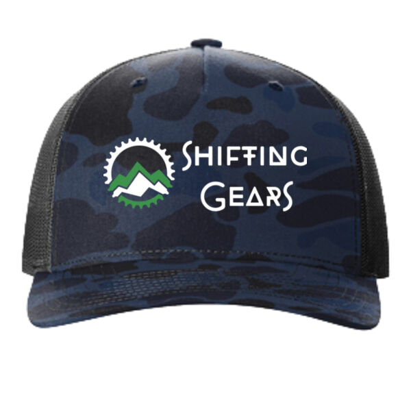 Richardson Printed Five-Panel Trucker - Embroidered Logo Thumbnail