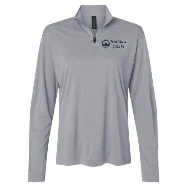 AllPro - Women's Pro-Lock Performance Quarter-Zip Pullover - Printed Logo Thumbnail