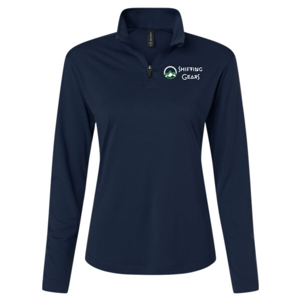 AllPro - Women's Pro-Lock Performance Quarter-Zip Pullover - Printed Logo Thumbnail