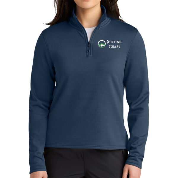 The North Face® Women's Aim 1/4-Zip Fleece - Embroidered Logo Thumbnail