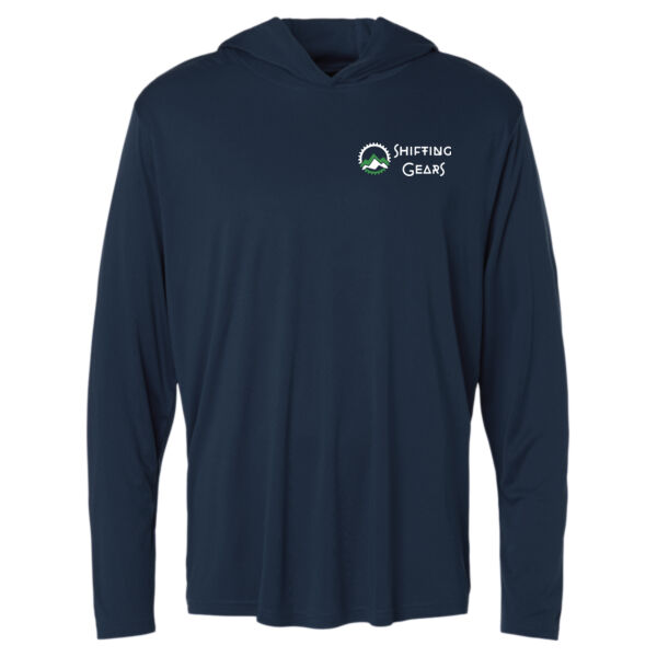 AllPro - Pro-Lock Performance Hooded Long Sleeve T-Shirt - Printed Logo Thumbnail
