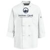 Eight Knot Button Chef Coat with Thermometer Pocket Thumbnail