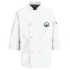 Eight Pearl Button Chef Coat with Thermometer Pocket Thumbnail