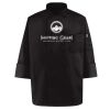 Black Knot Button Chef Coat Thumbnail